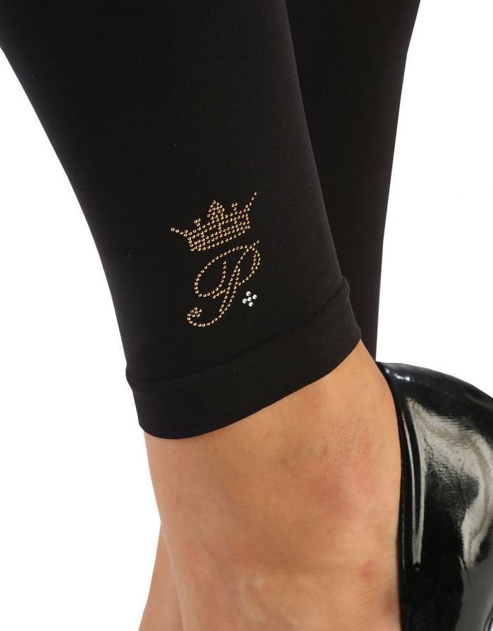 Paris Hilton Paris Hilton Leggings 80 Logo In Caviglia Detail  Hosiery Collection 2017 | Pantyhose Library